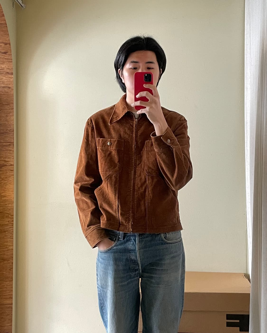 70s USA Lee corduroy work jacket 리 워크자켓 상품이미지10