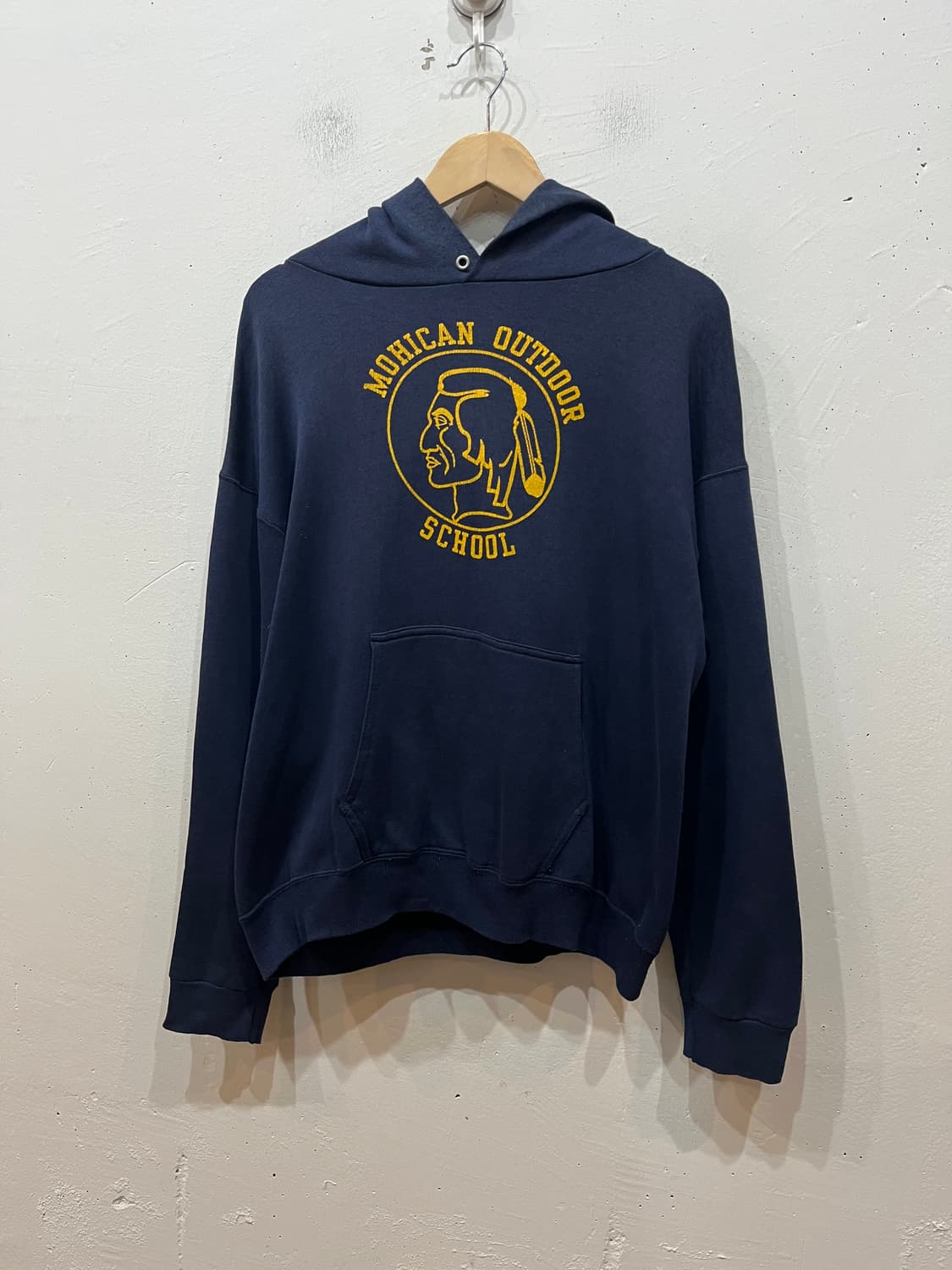 80~90s 벨바쉰 모히칸 아웃도어 스쿨 후드 Made in USA  상품이미지1