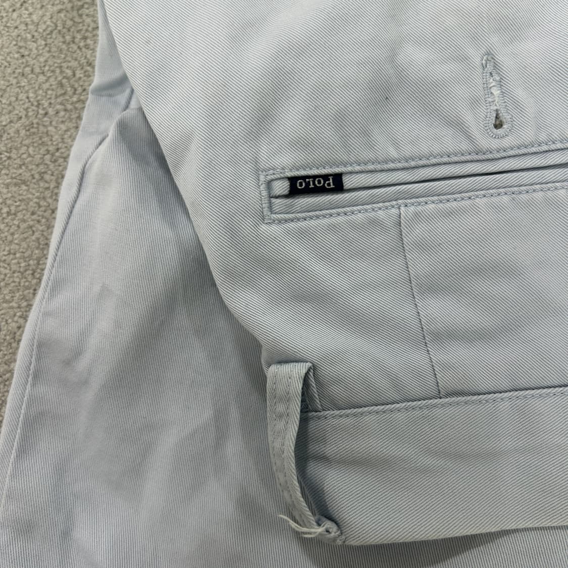 폴로 하늘색 반바지  상품이미지3