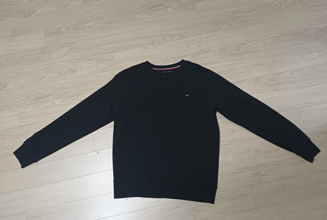 타미힐피거 맨투맨 블랙M 상품이미지1
