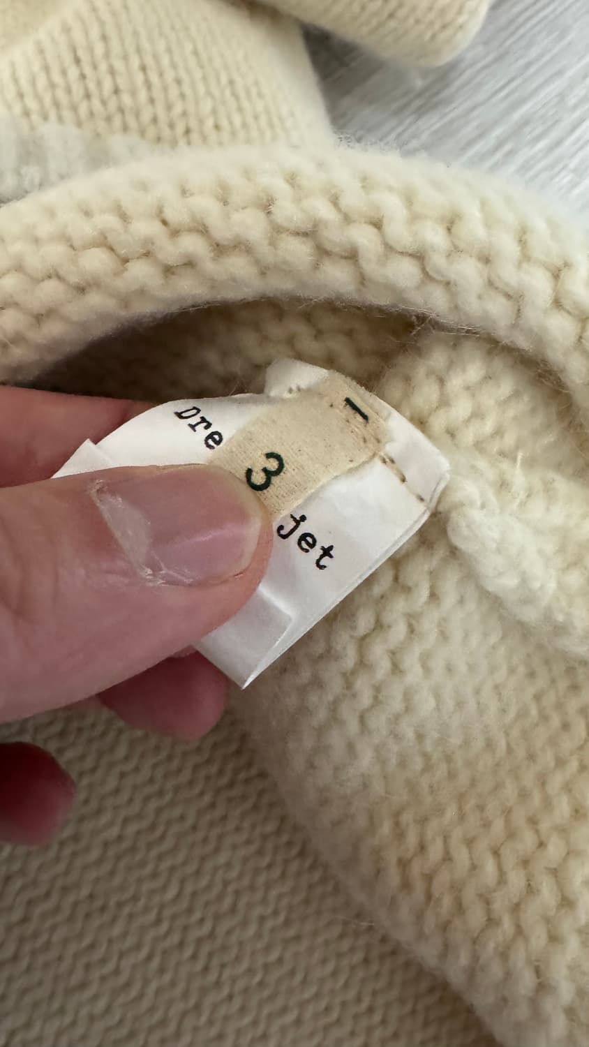 드레프로젝트 AI 스웨터 3 사이즈 상품이미지4