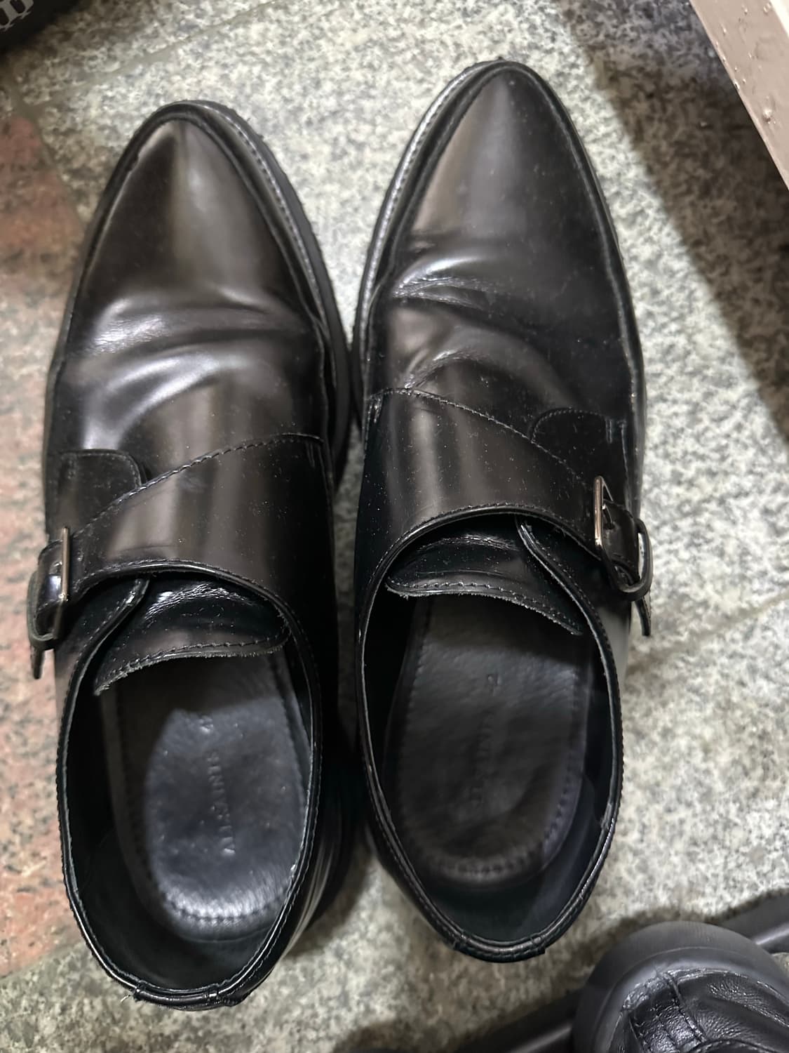 [42] Allsaints 남성 몽크 스트랩 구두 상품이미지4