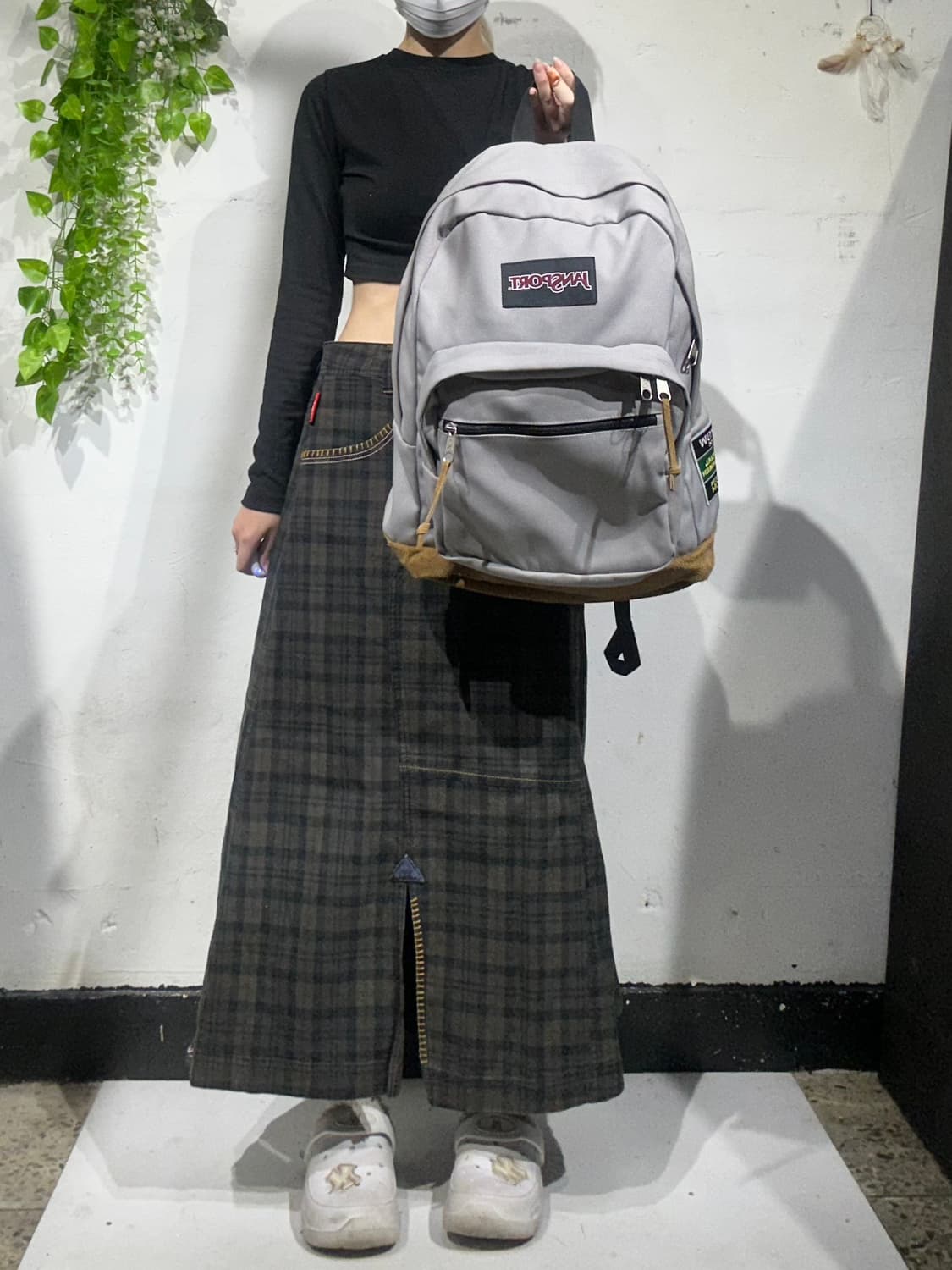 잔스포츠 그레이 백팩 가방 상품이미지2