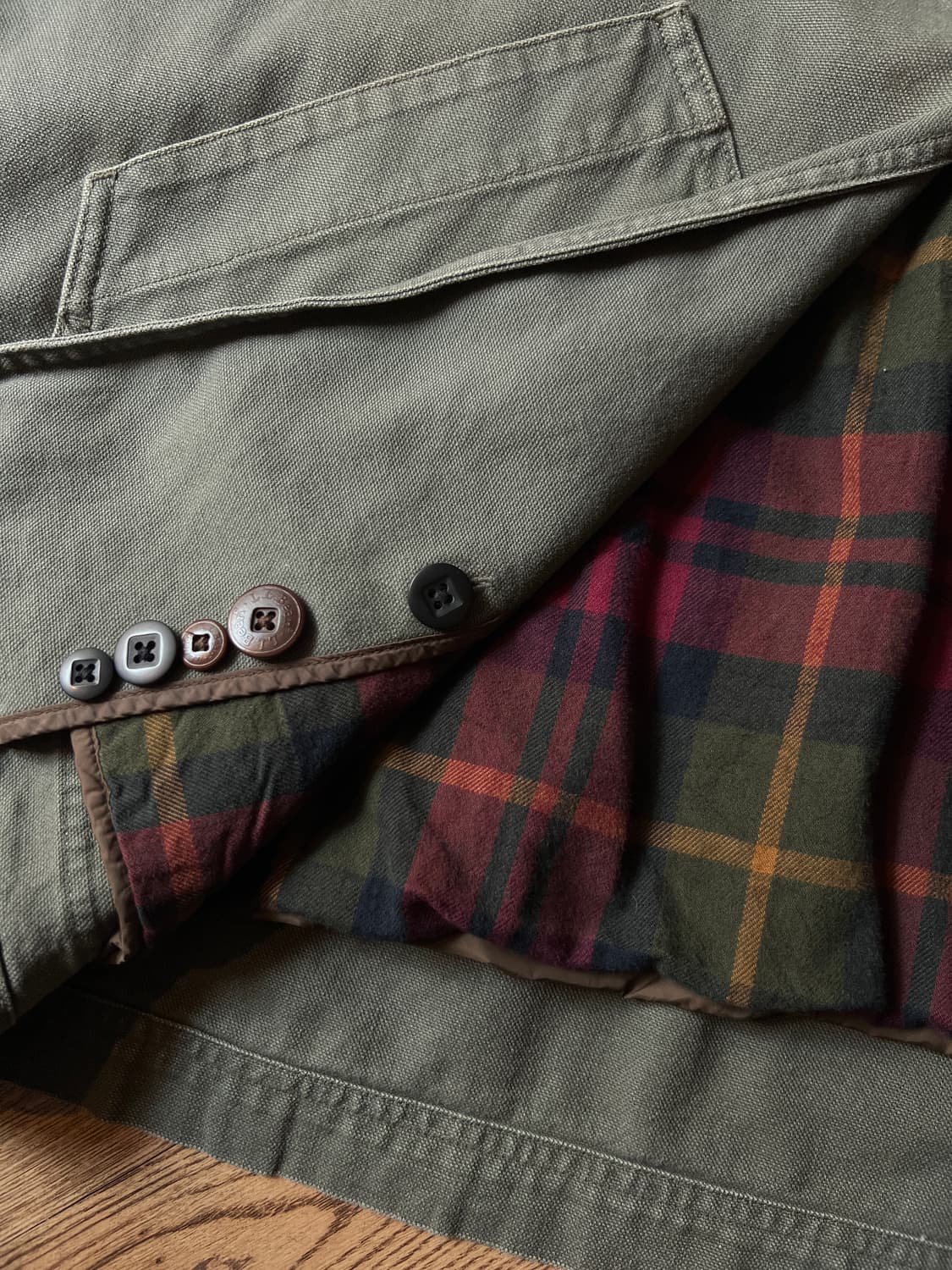 [XL]엘엘빈 USA 프리마로프트 체크 라이닝 헌팅 자켓 상품이미지6