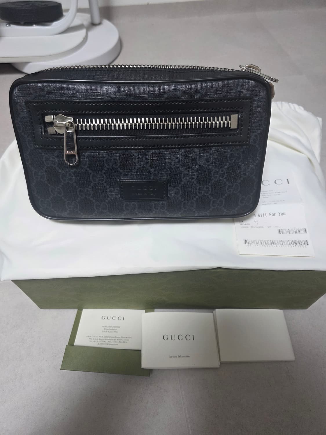 구찌 수프림 벨트백 상품이미지1