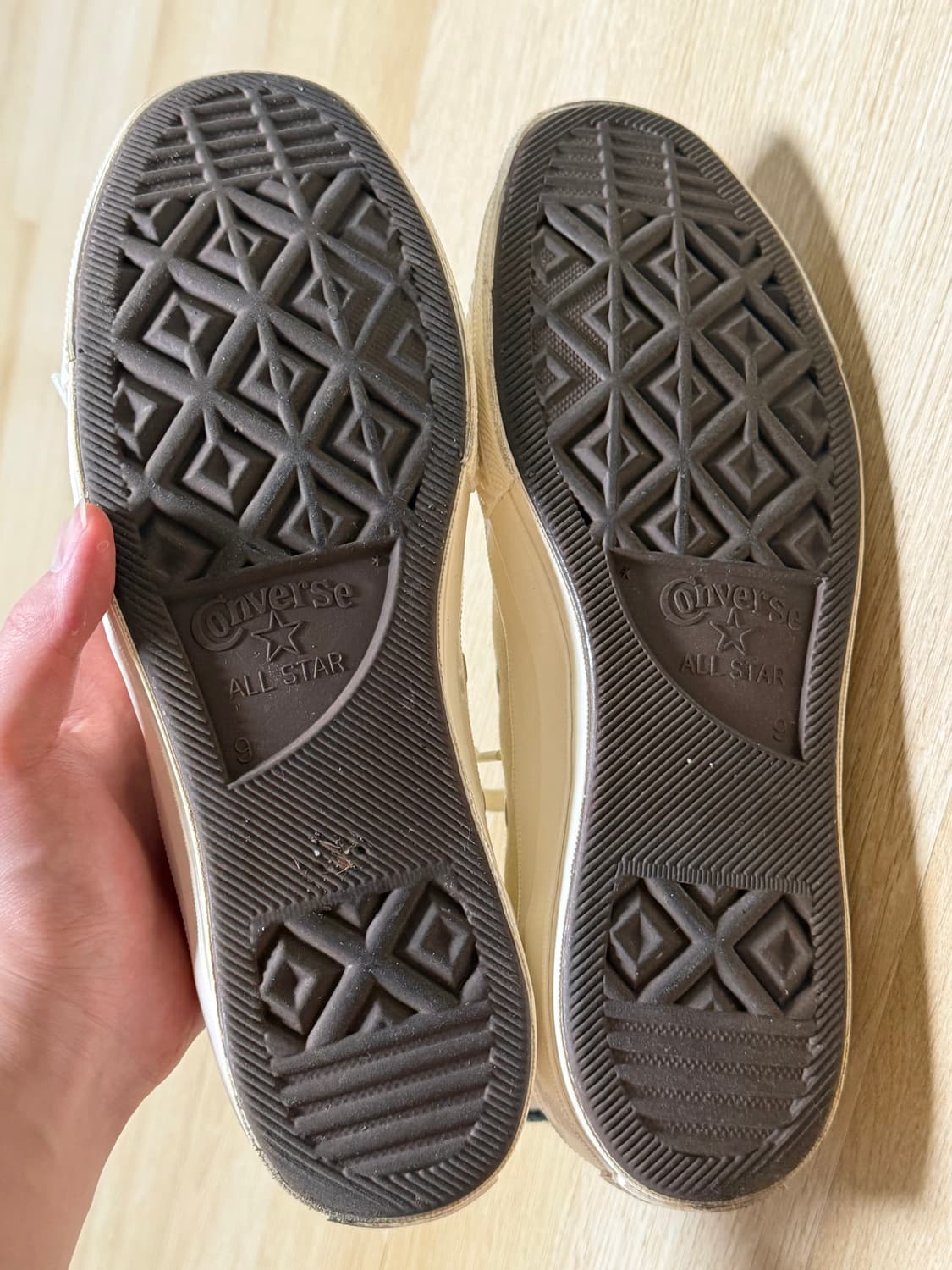 꼼데가르송 컨버스 하이 화이트 275 상품이미지4