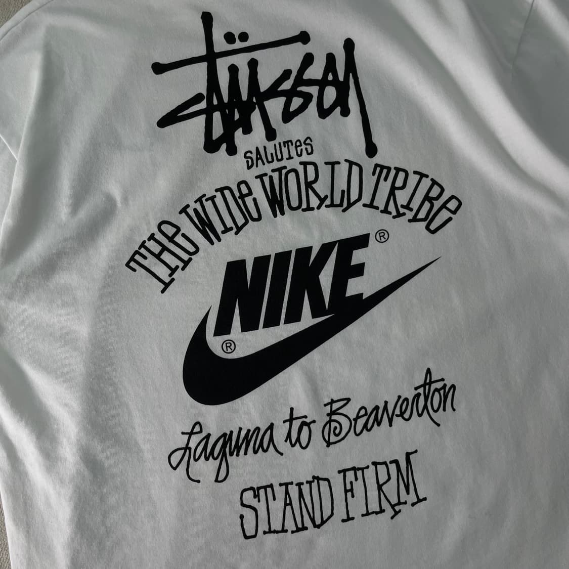 105 나이키 X 스투시 와이드 월드 트라이브 반팔 티셔츠 상품이미지6