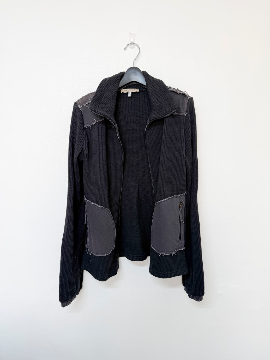 see by chloe 씨바이 끌로에 니트 집엎 자켓 상품이미지6