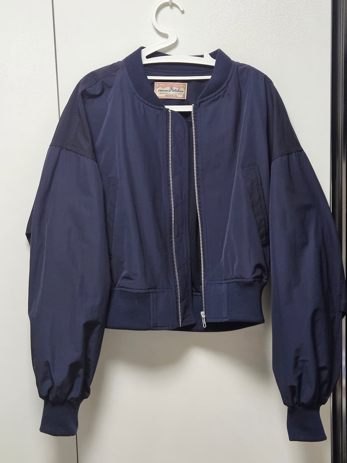 반원아틀리에 O3701 Ms. Pilot jumper 포인트 점퍼 네이비 상품이미지2