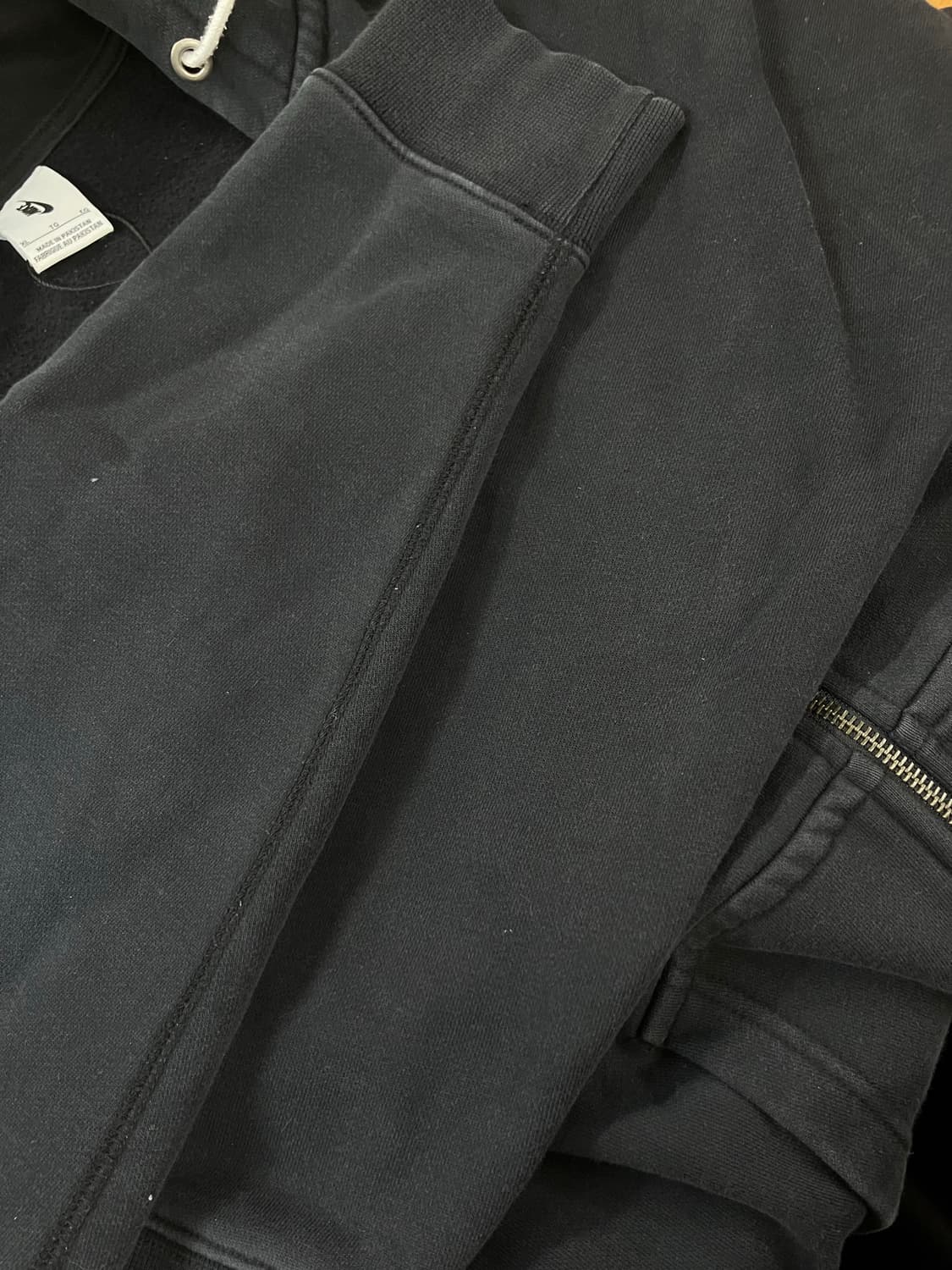 나이키 기모 후드집업 블랙 XL  #csz2814 상품이미지7