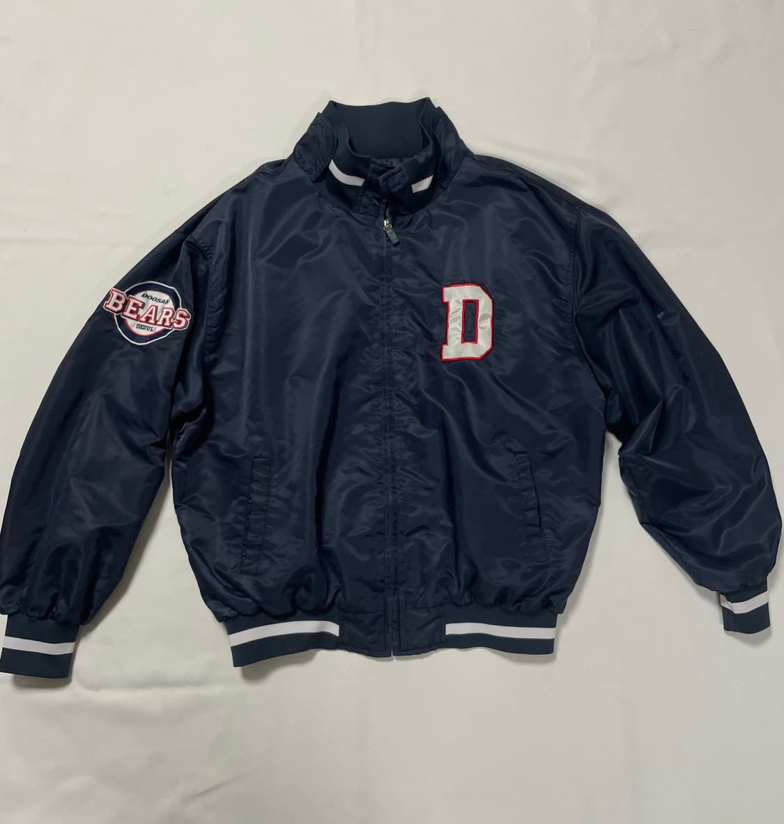 두산베어스 유니폼 바람막이 점퍼 상품이미지1