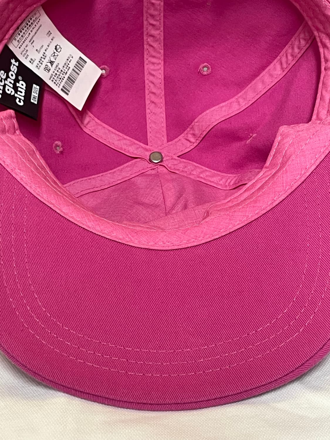 나이스고스트클럽 망가클럽 걸스 캡 (핑크) 상품이미지2