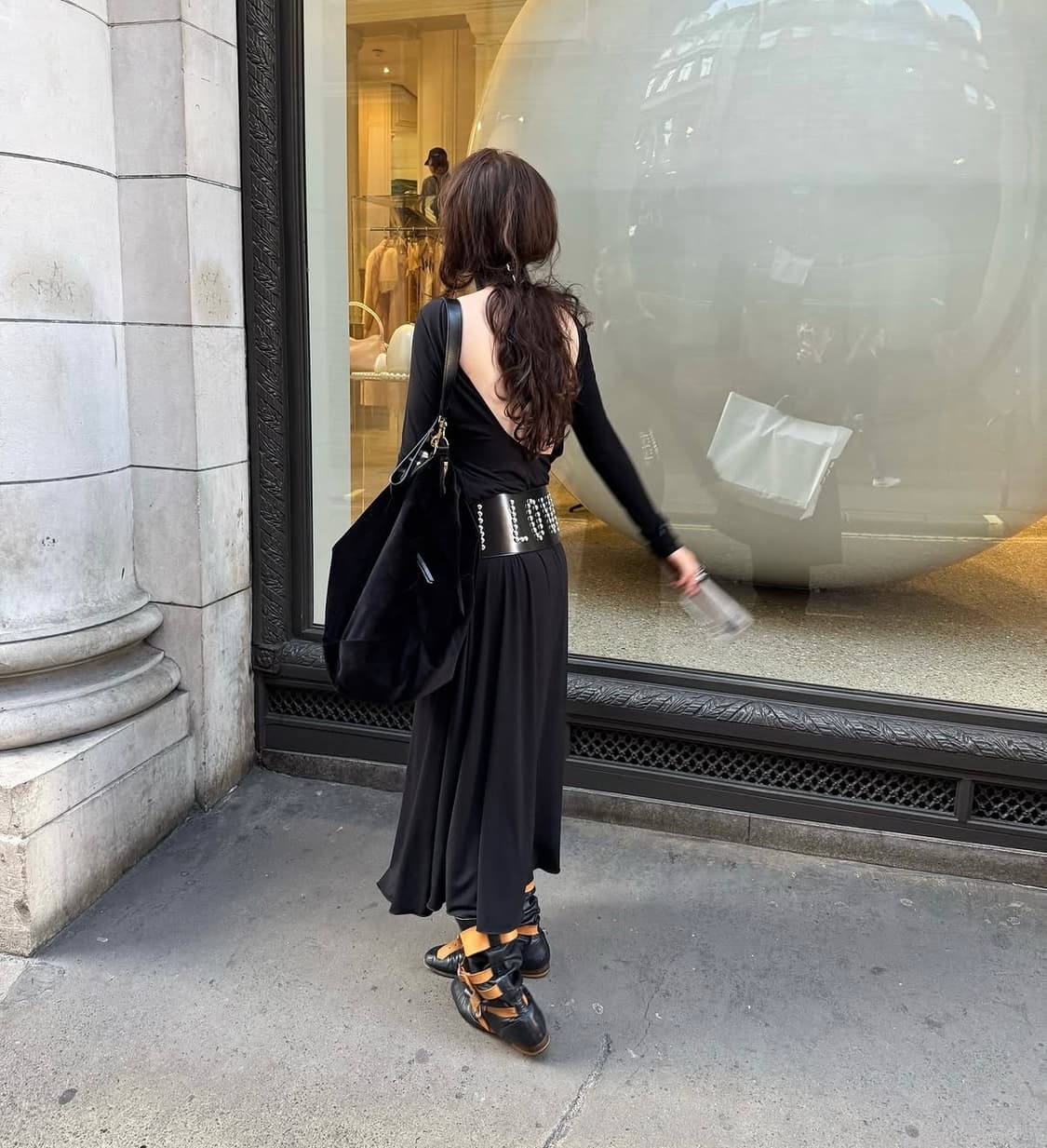 프레클 백리스 맥시 드레스 상품이미지2