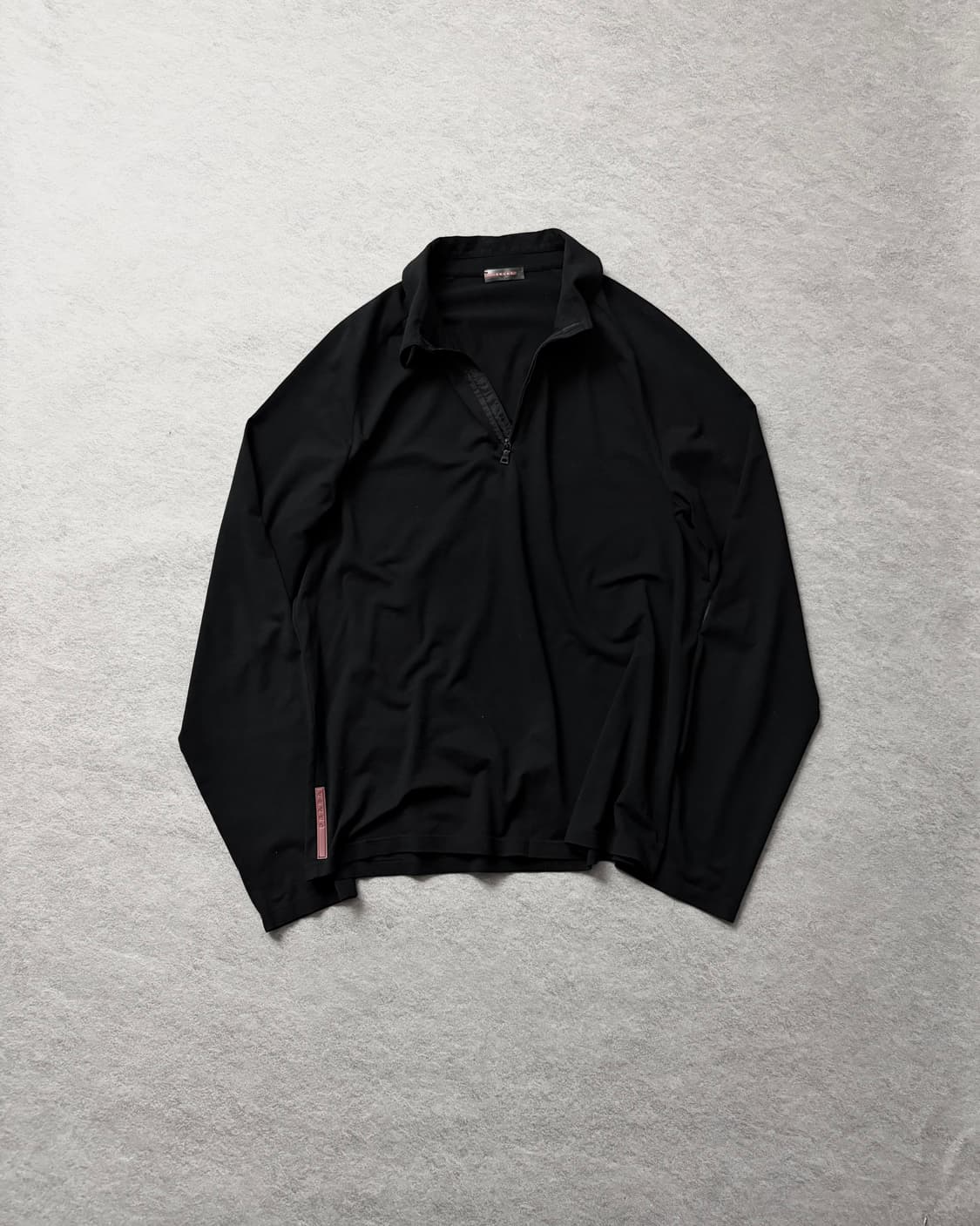 00’s 프라다 레드탭 테크니컬 하프집업 상품이미지1