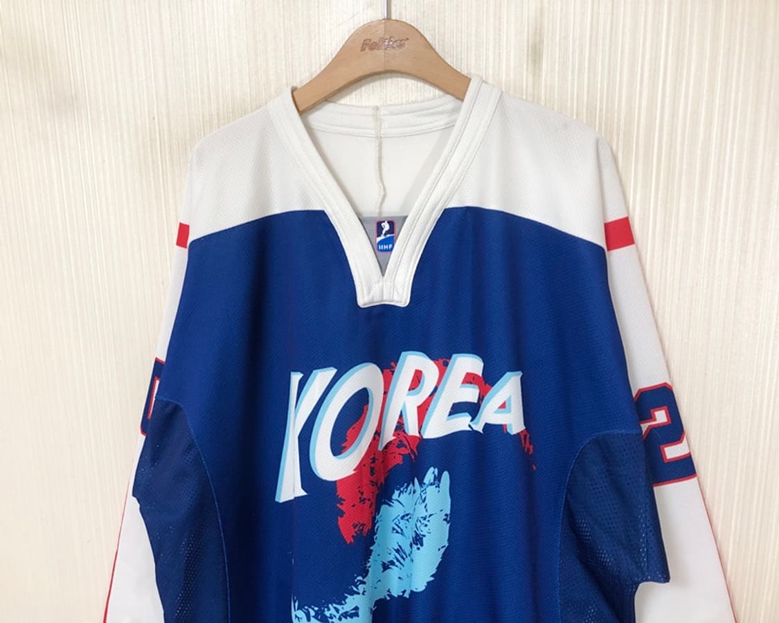 대한민국 아이스하키 국가대표 선수실착유니폼 XXL(원정) #20 상품이미지6