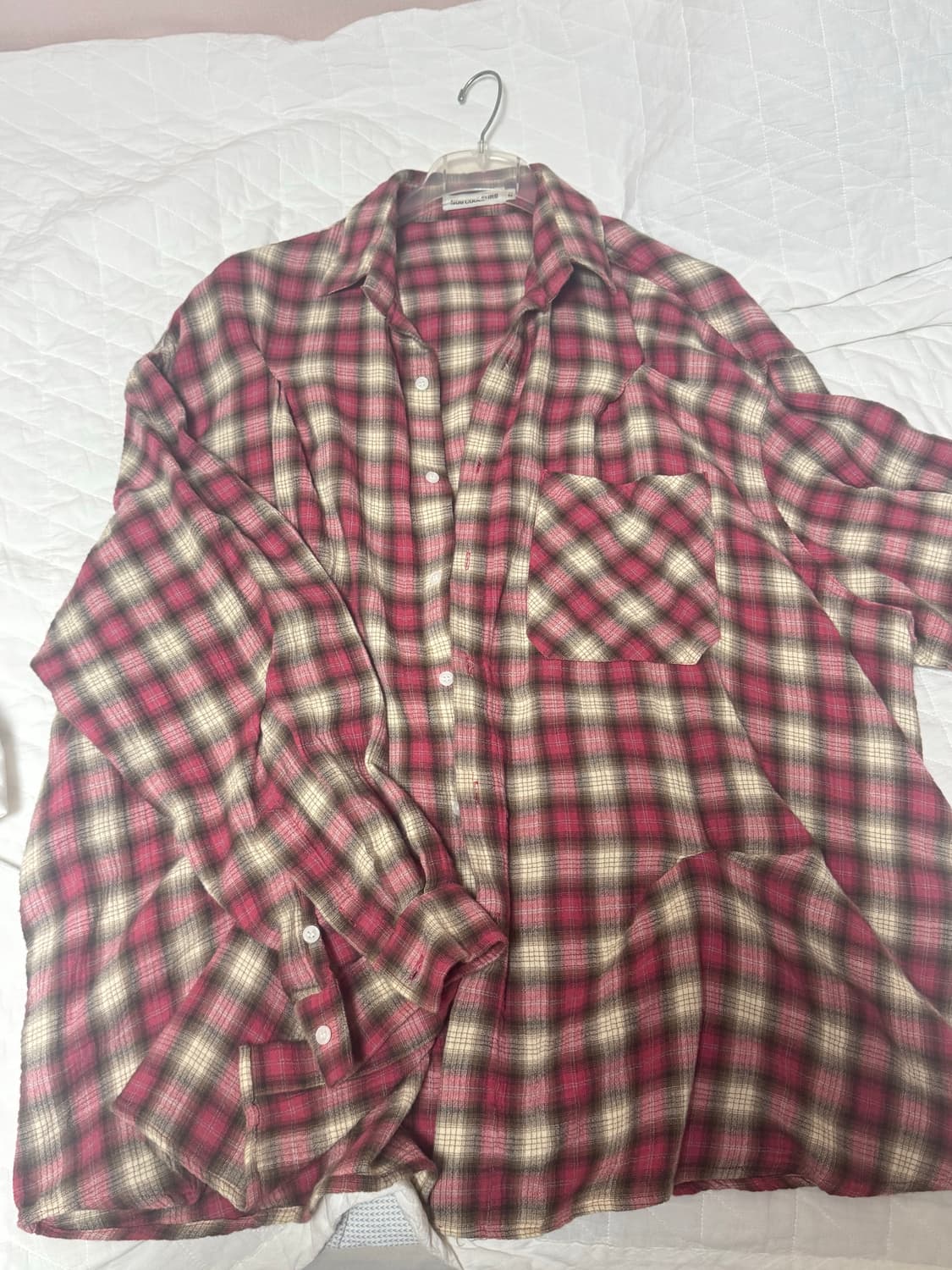 노쿨러스 체크셔츠 2size 상품이미지2