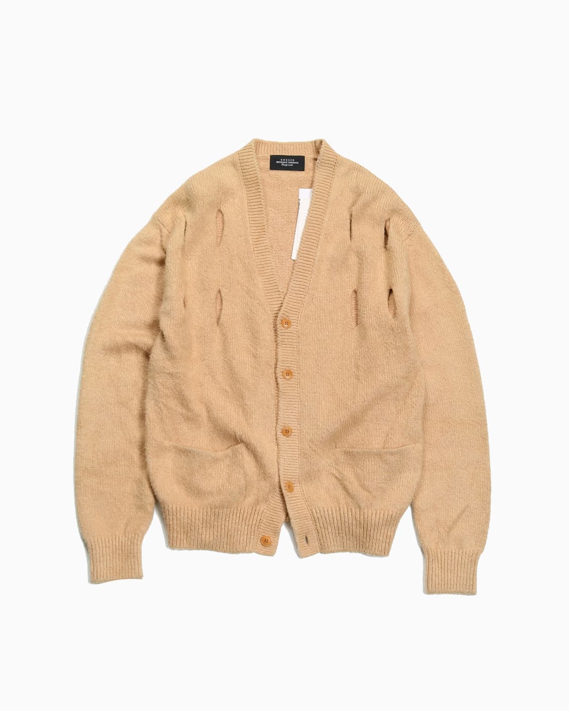 언유즈드 실크 코튼 가디건 상품이미지1