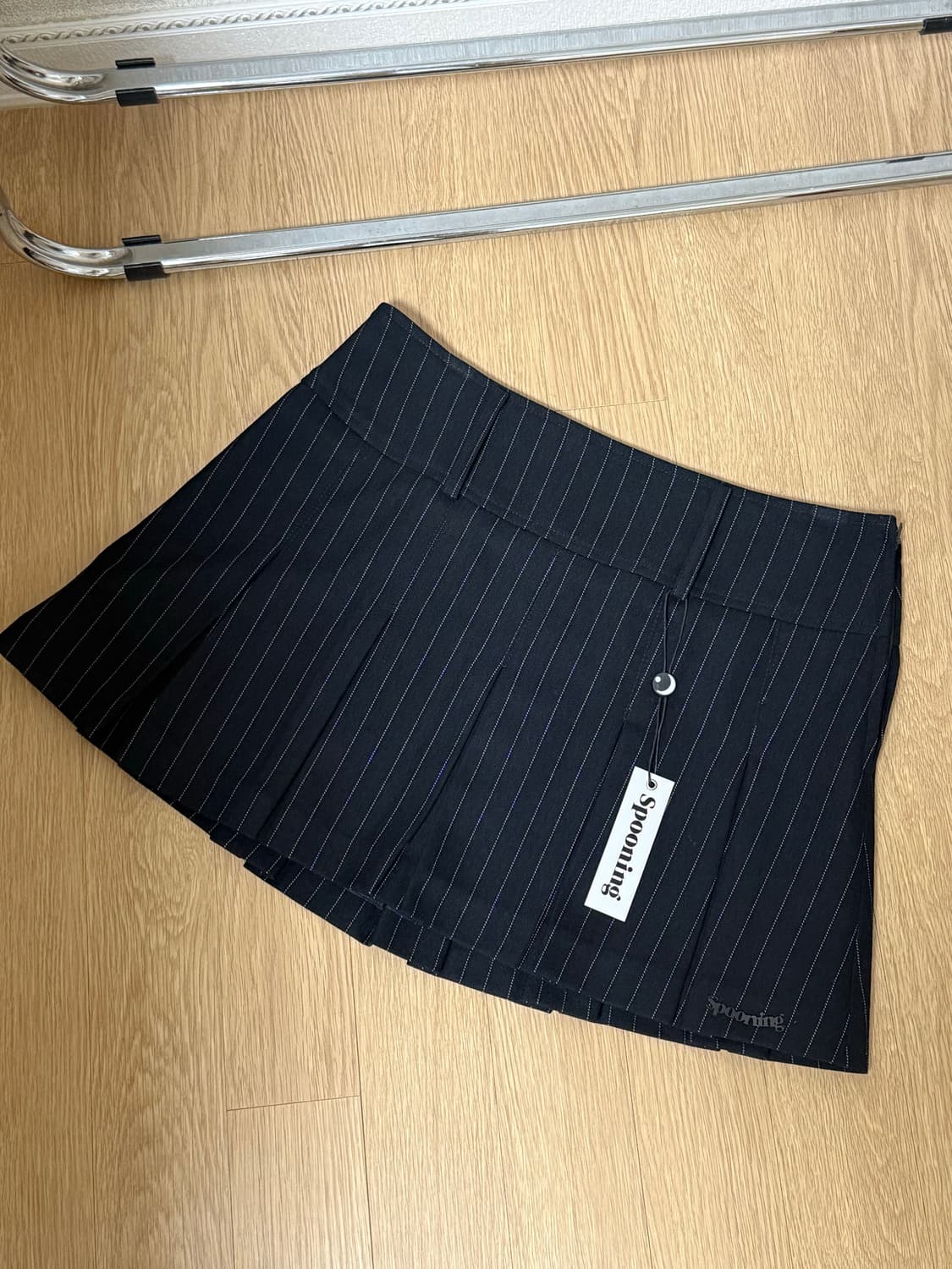 Spooning 스푸닝 플리츠 미니 스커트(제니 착용)(현 글로니) 상품이미지7