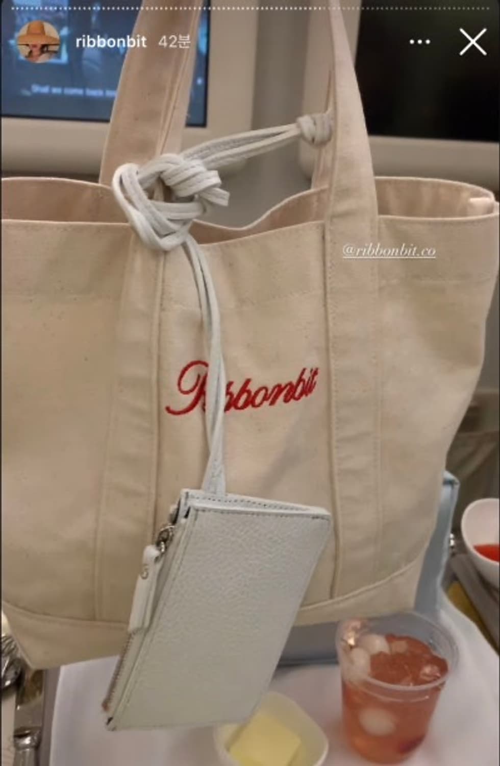 리본빛 RBB 코튼 미니백 상품이미지4