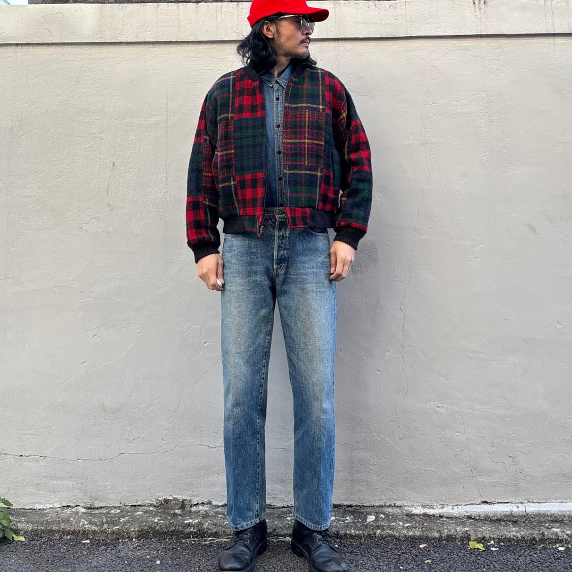 일본 할리우즈 런치 마켓 셀비지 데님 팬츠 상품이미지1