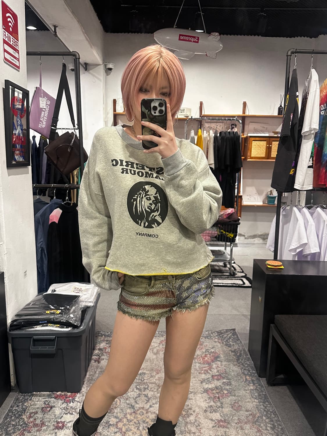 HYSTERIC GLAMOUR HYS COMPANY Sweatshirt 상품이미지3