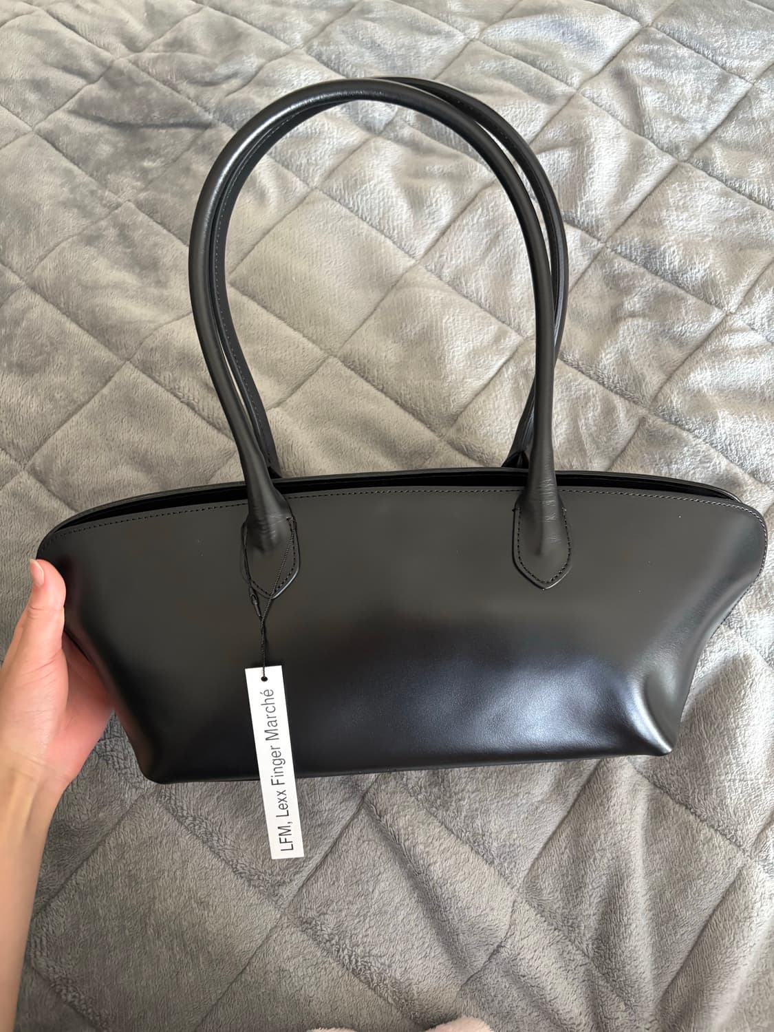 Lmf 쉘 숄더백 블랙 상품이미지2