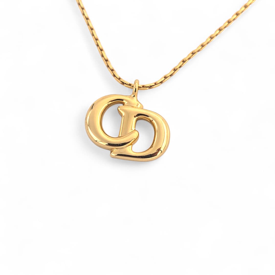 디올 금장 라지 CD 로고 목걸이 상품이미지2