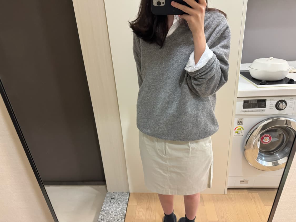 Margaret howell 베이지 스커트 상품이미지2
