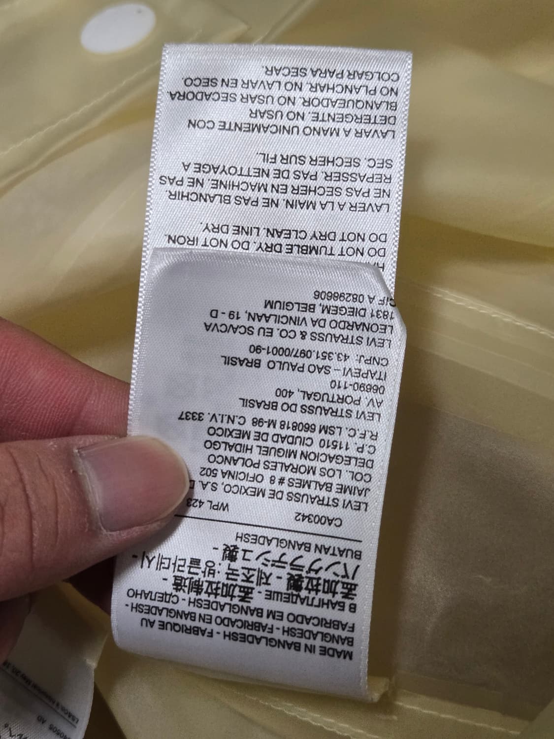 리바이스 pvc 트러커 자켓 상품이미지6