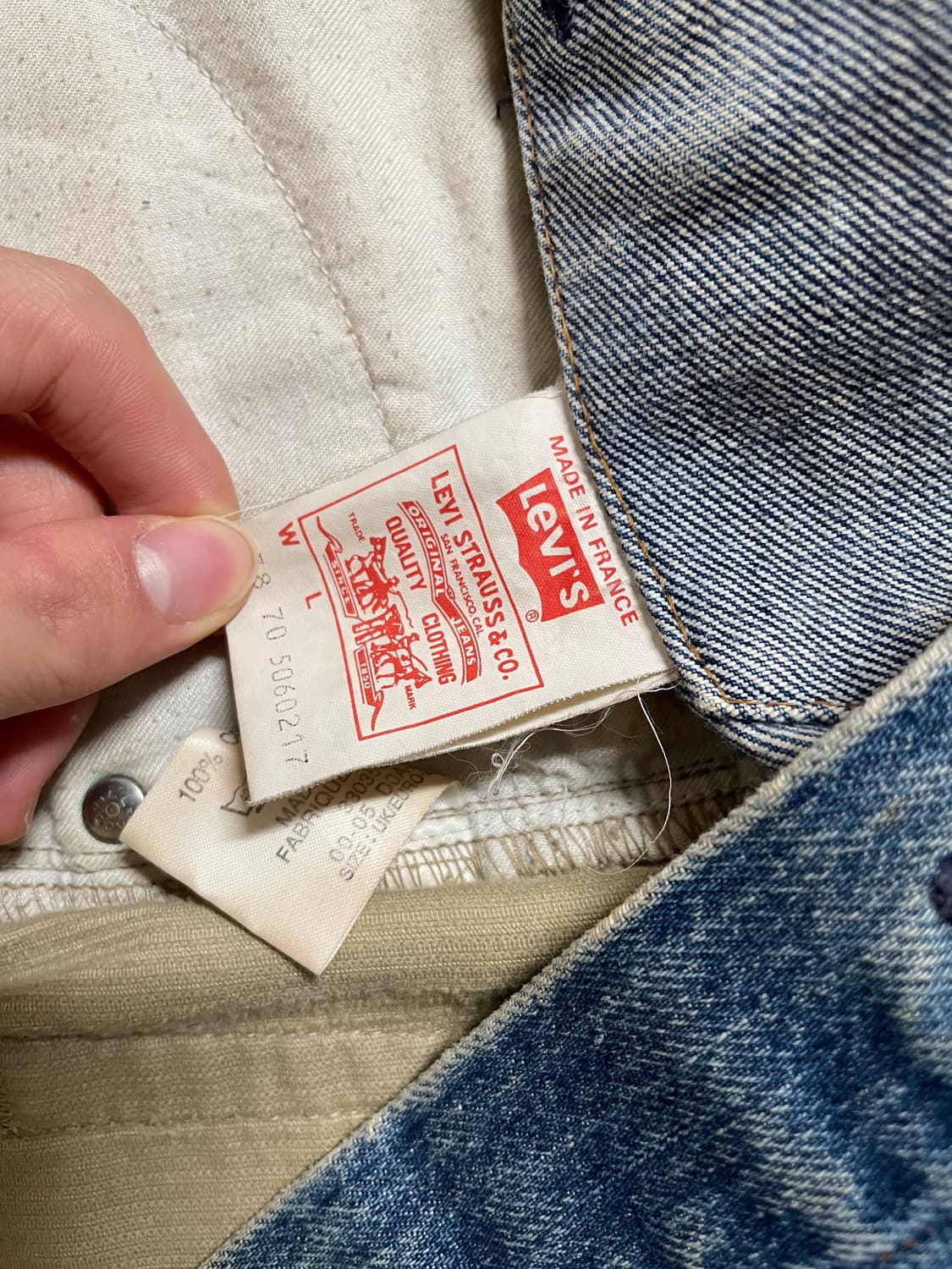 리바이스 데님 코듀로이 웨스턴 빈티지 자켓 상품이미지6