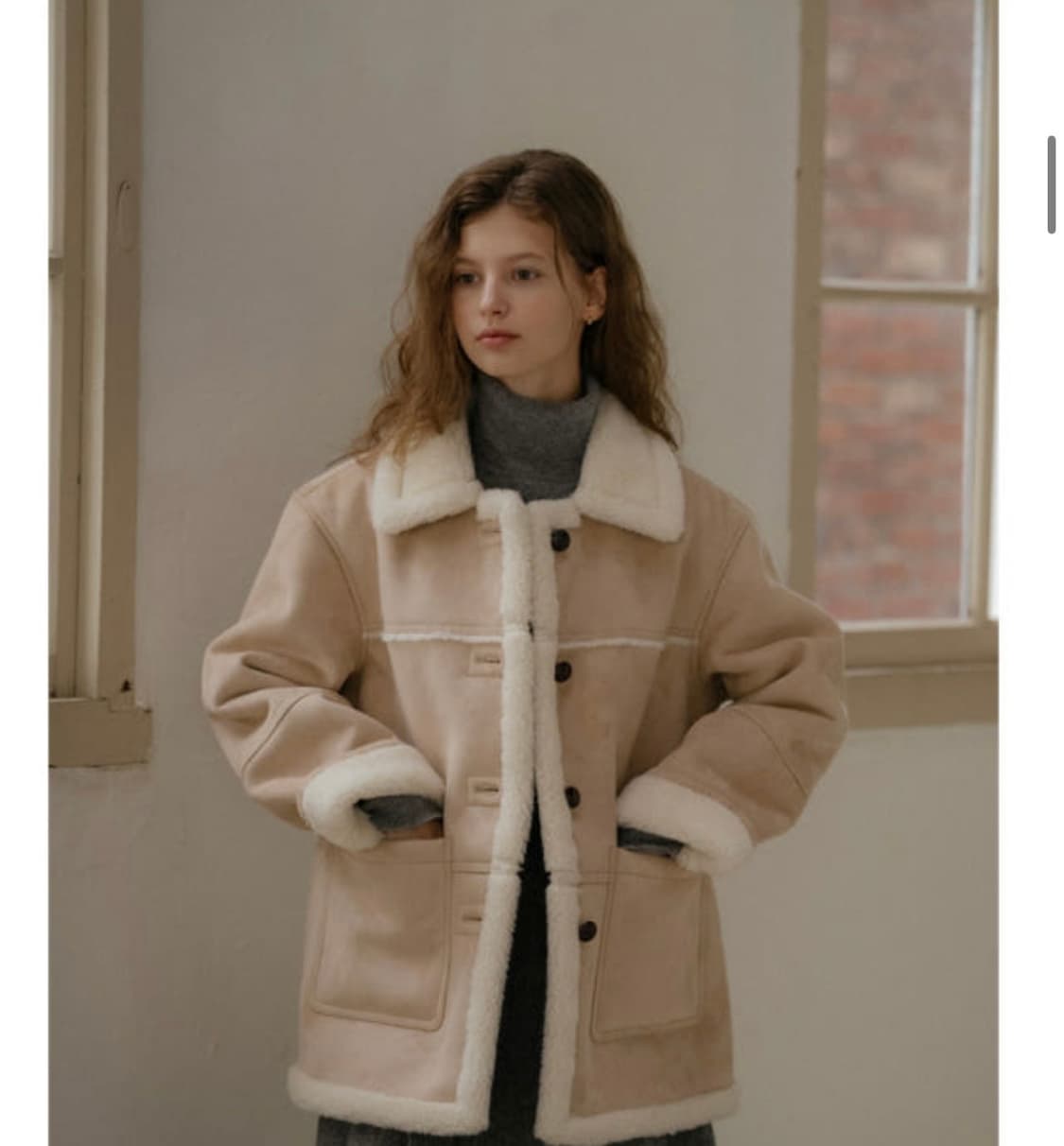 틸아이다이 코트 판매합니다 상품이미지2