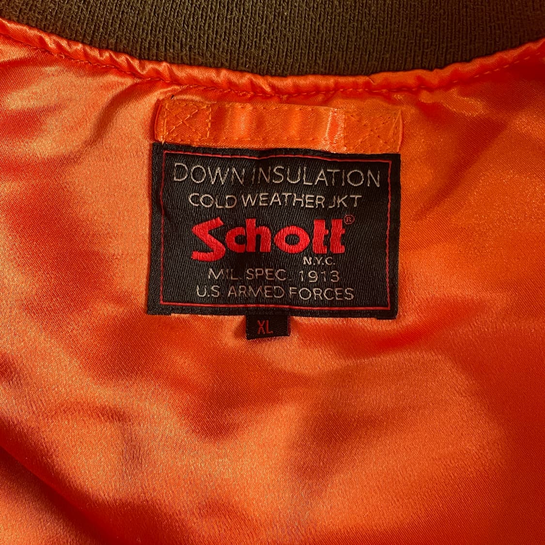 Schott Patchwork MA-1 Flight Jacket 상품이미지7