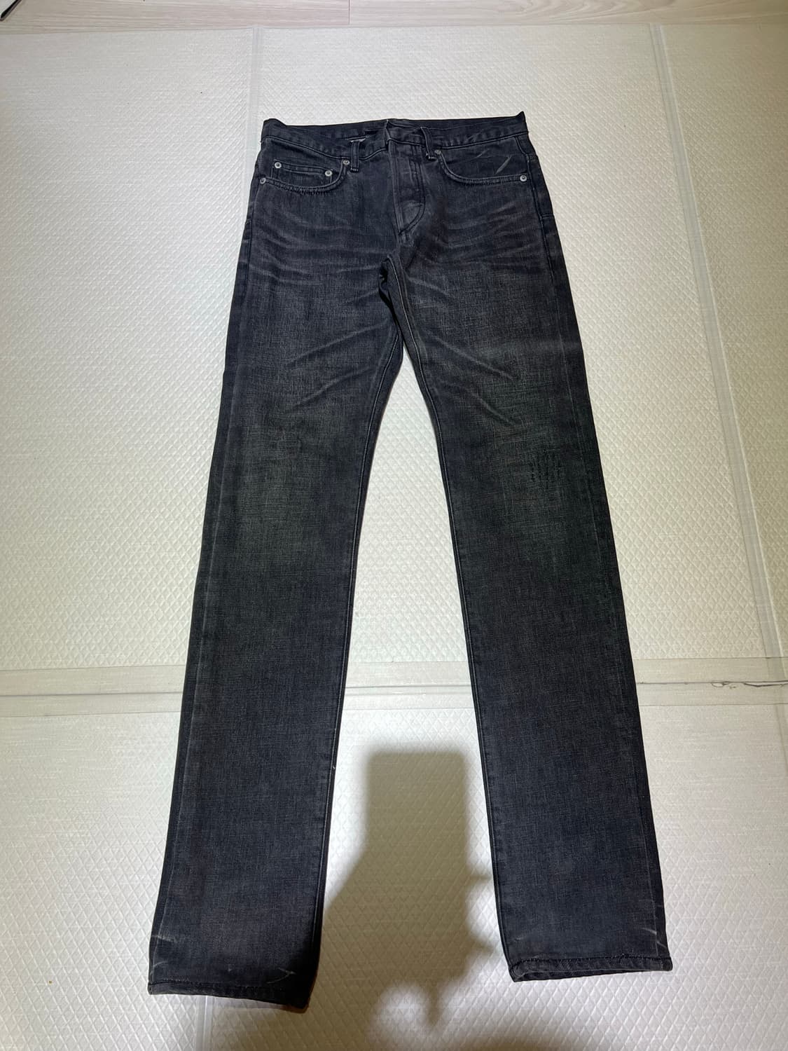 디올옴므 / 에디진 블랙 흑청 데님 팬츠 / 28 상품이미지1