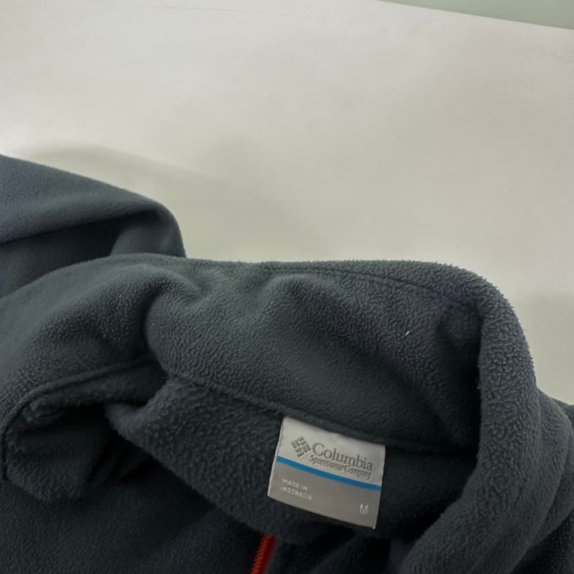 M 컬럼비아 진그레이 기본로고 폴리 플리스자켓 상품이미지5
