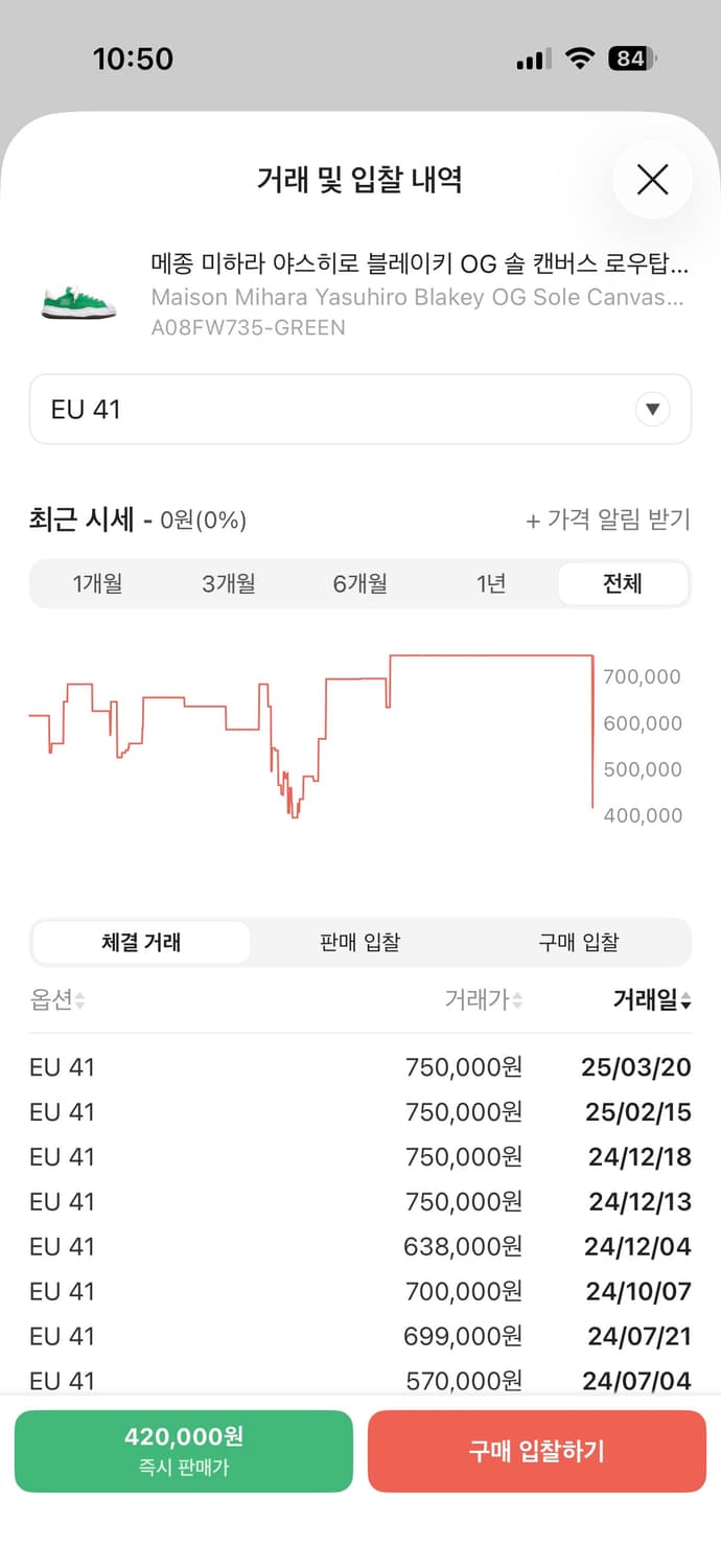미하라 아스히로 EU 41 사이즈 블레이키 상품이미지5