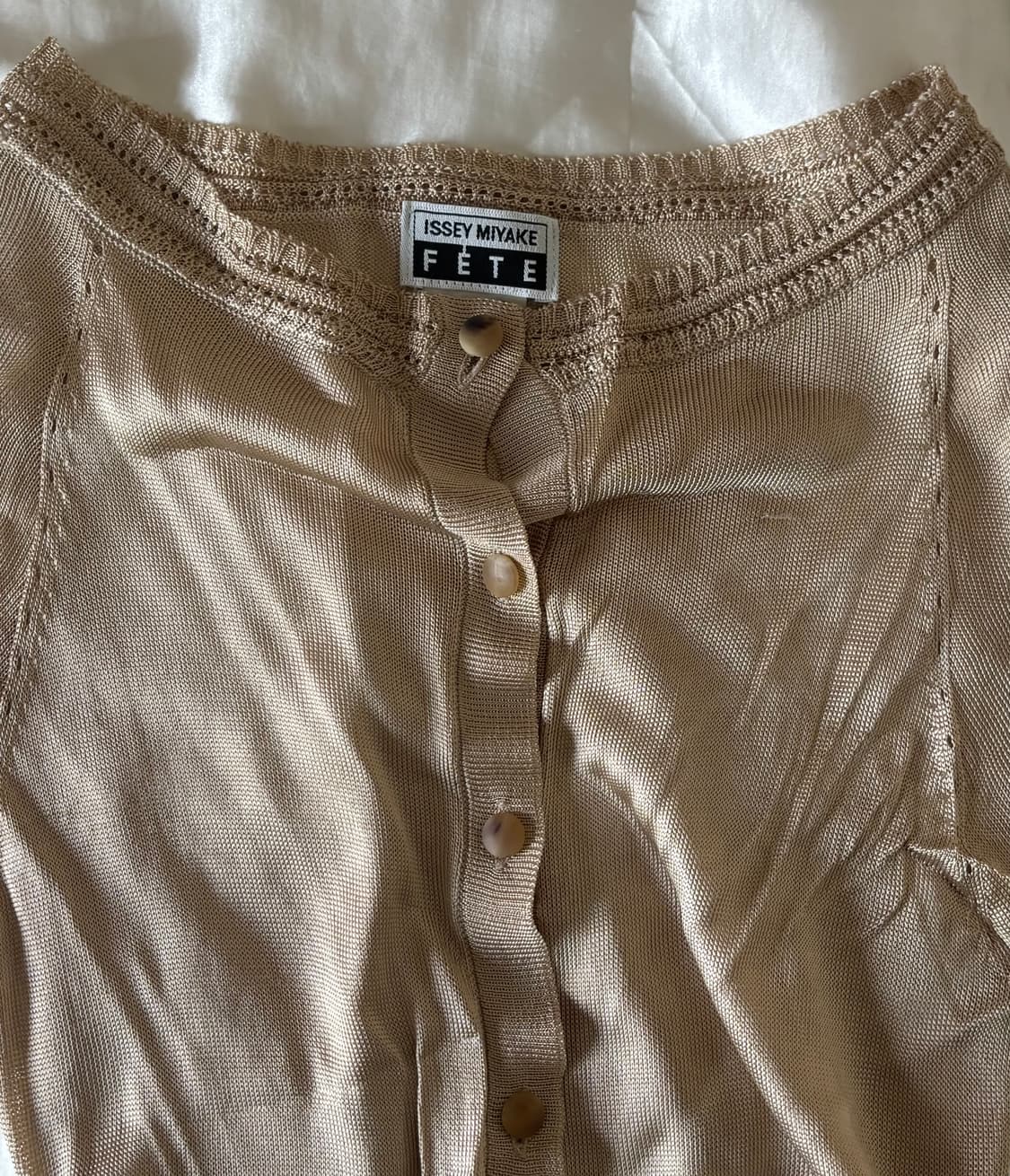 이세이미야케 페테 셔링 가디건 상품이미지3