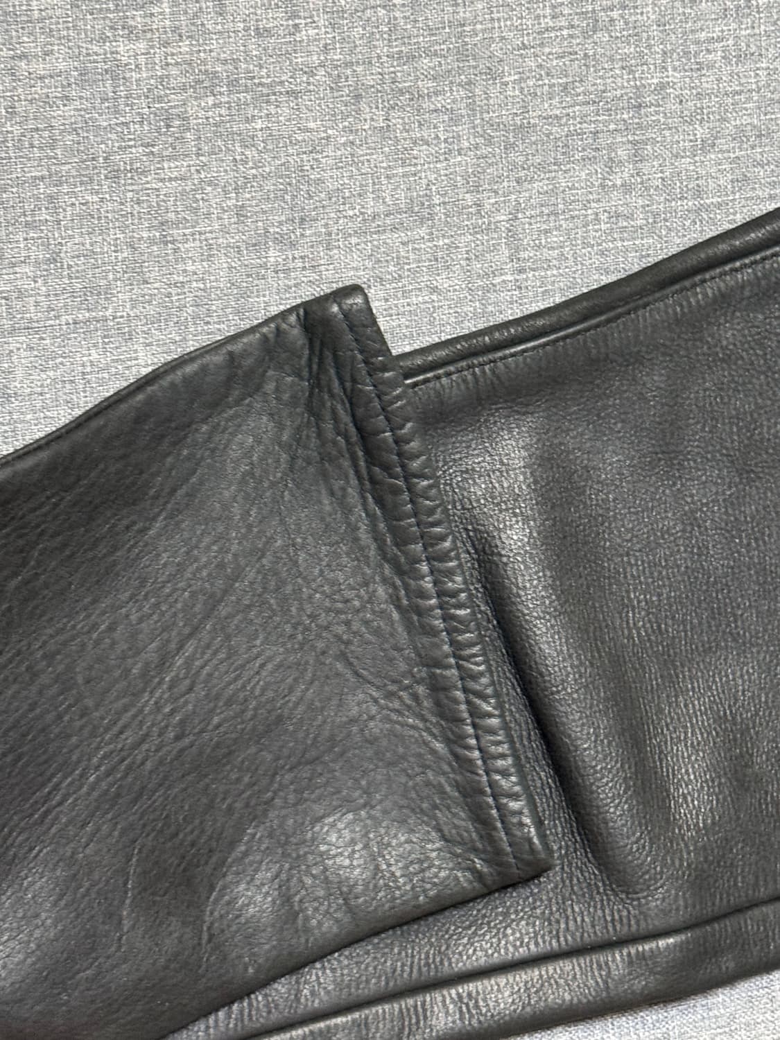 Comoli oiled cow hide skin 5p pants 상품이미지5