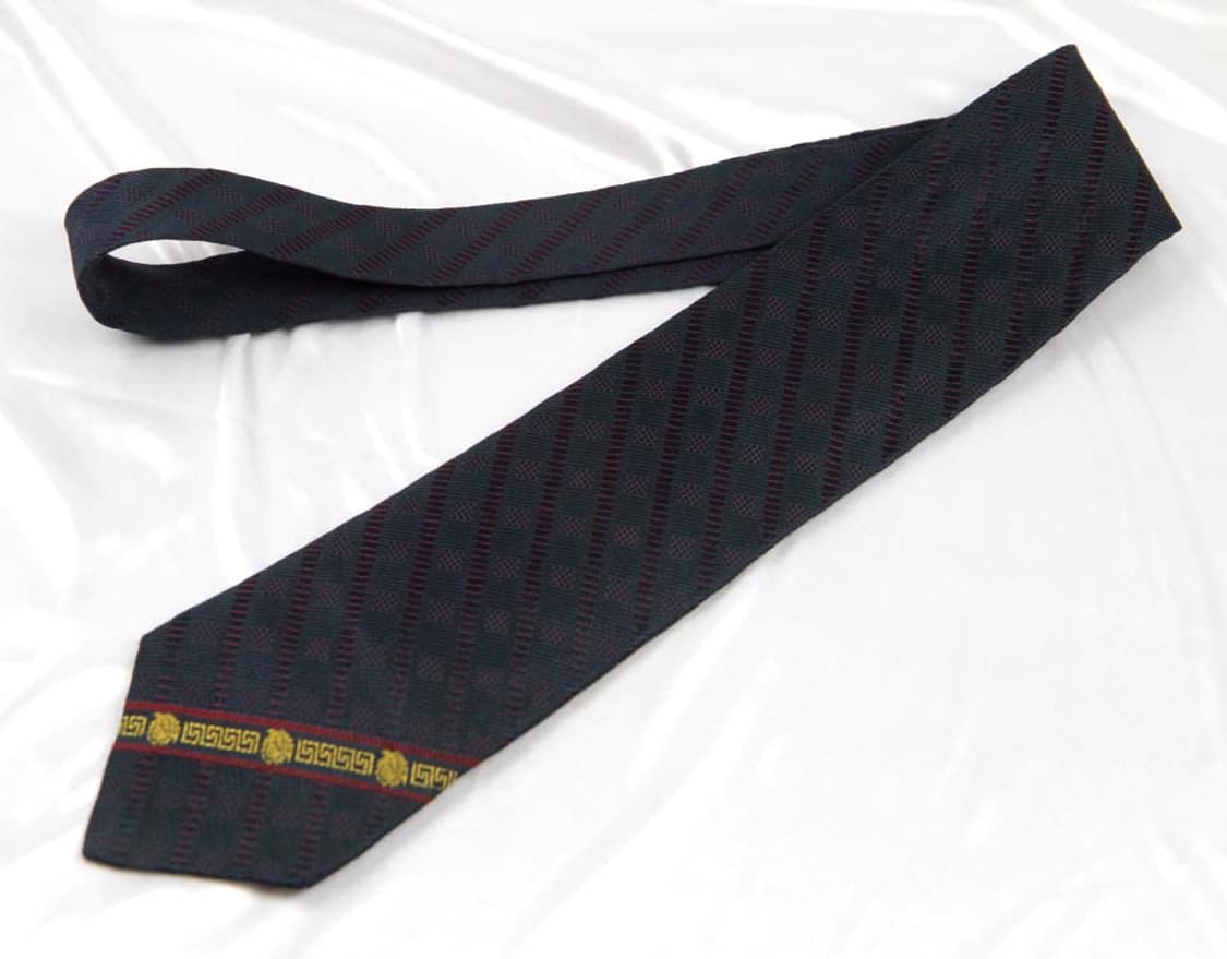 베르사체 8.7cm A등급 남자 명품 넥타이 상품이미지2