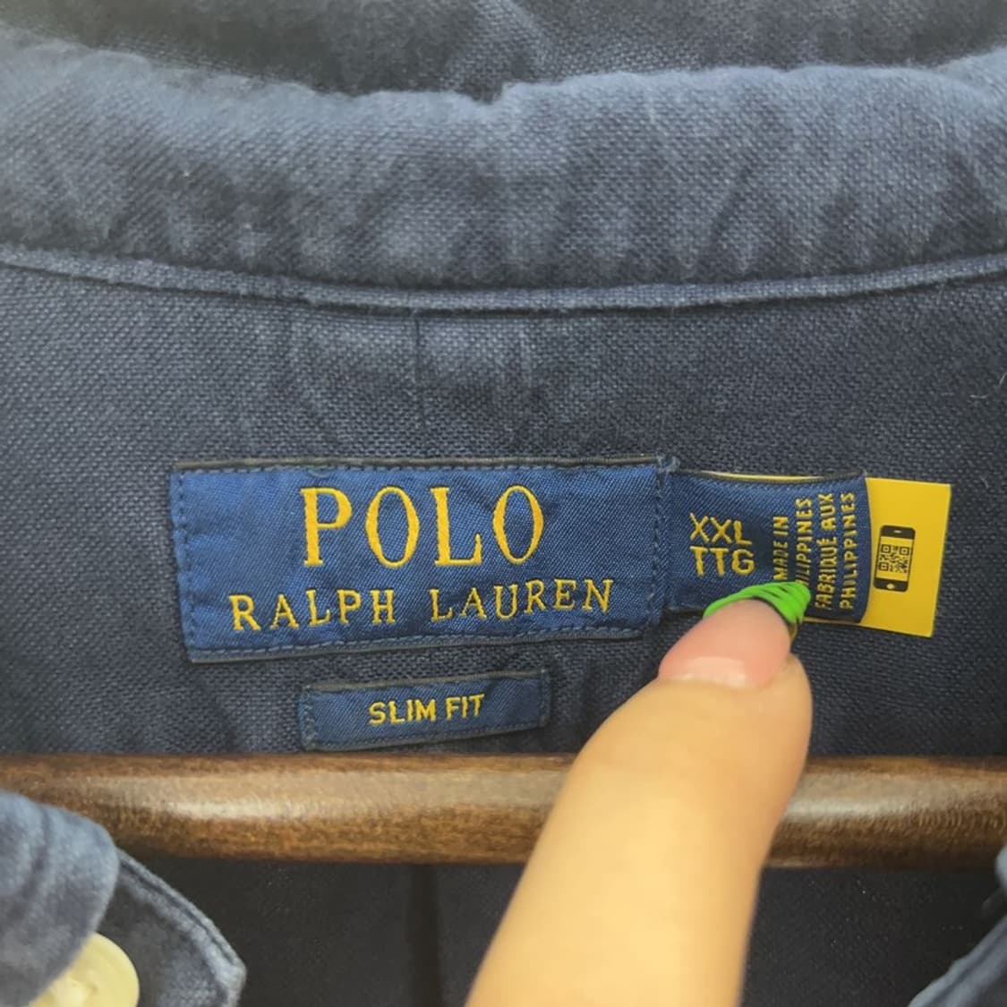 폴로 랄프로렌 신형 자수로고 모던 캐주얼 오버핏 셔츠 XXL C09044 상품이미지5