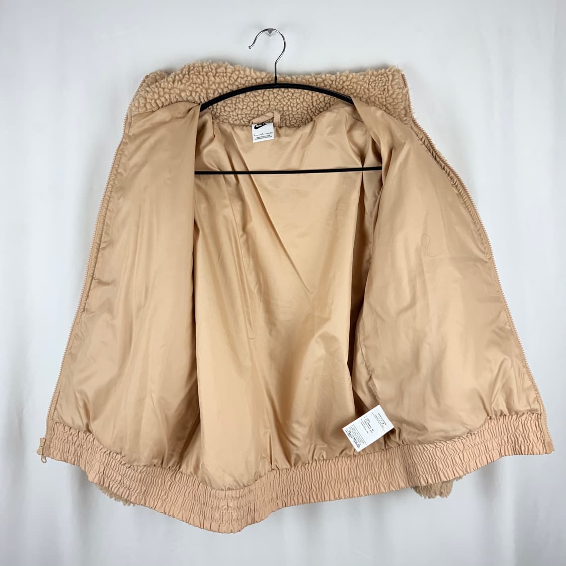 (S) 나이키 우먼스 NSW 스우시 플러시 자켓 헴프 상품이미지5