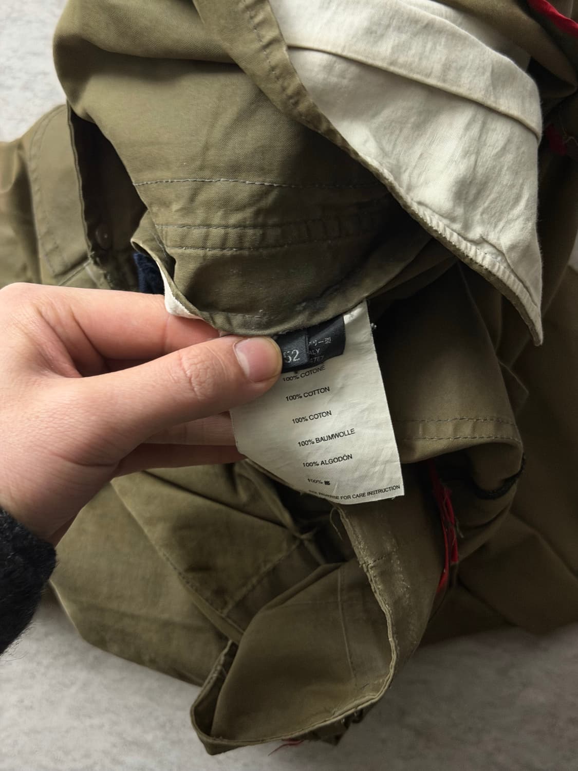 90’S 프라다 스포츠 카고팬츠 상품이미지7