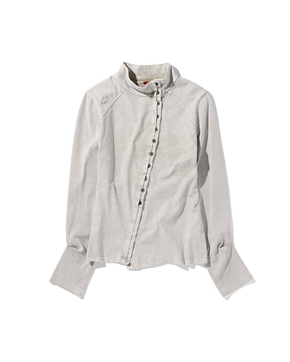 미스치프 WASHED JERSEY SHIRT_LIGHT BEIG 상품이미지1