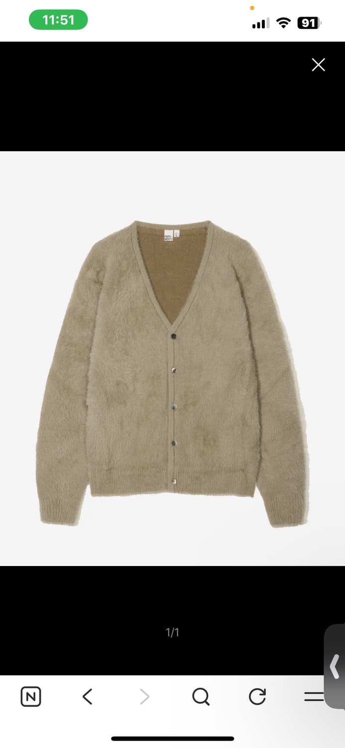 파르티멘토 쉐기 니트 가디건 M 상품이미지3