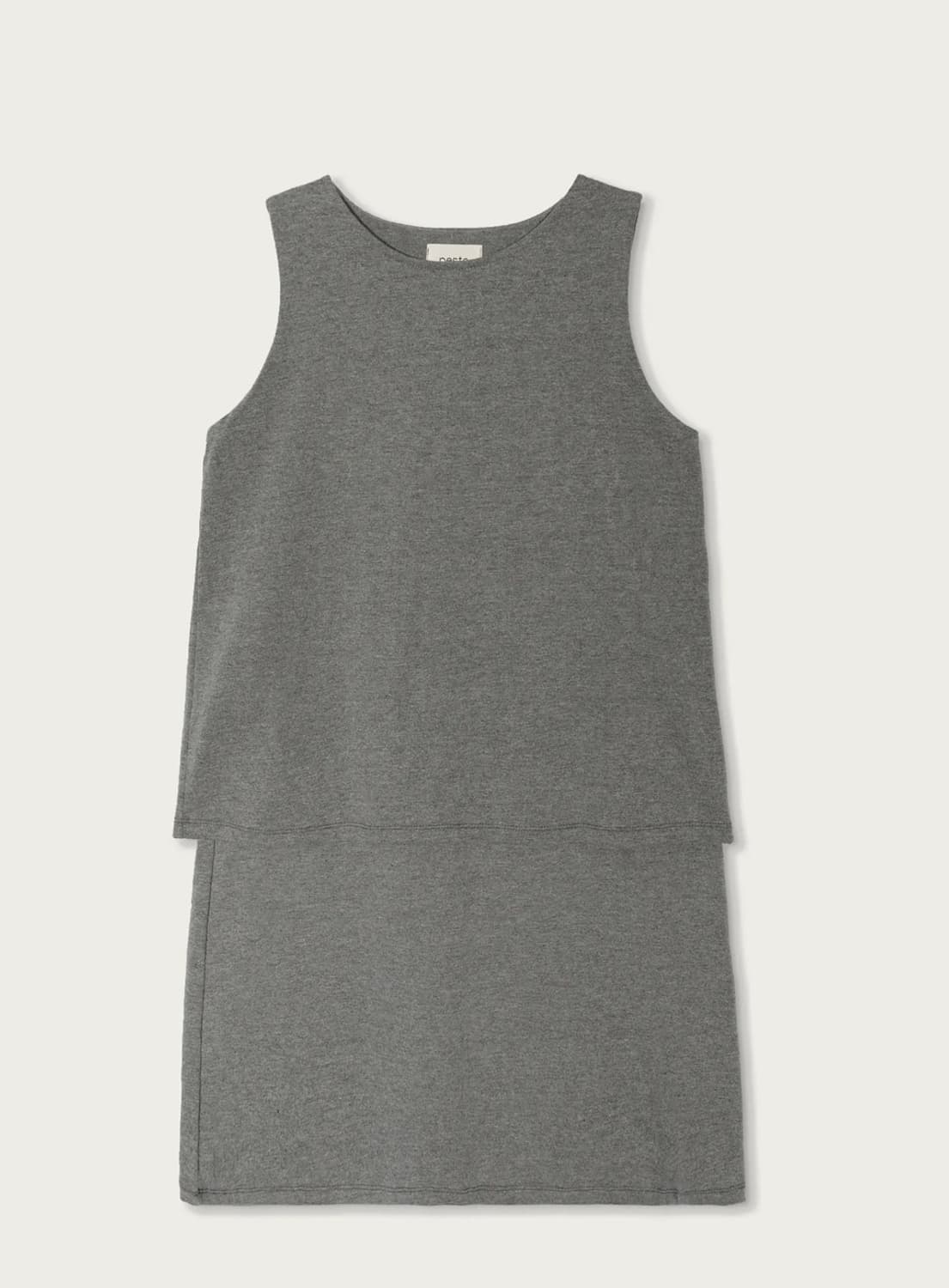 페스토 레이어드 미디 드레스 (다크문) 상품이미지3