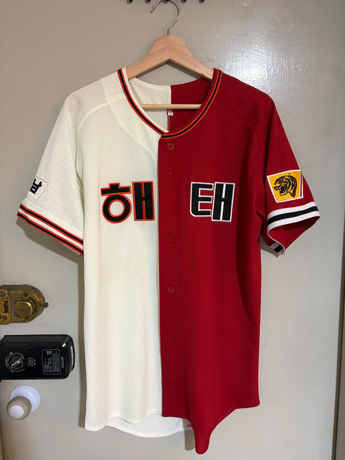 해태타이거즈 반반 유니폼 상품이미지1