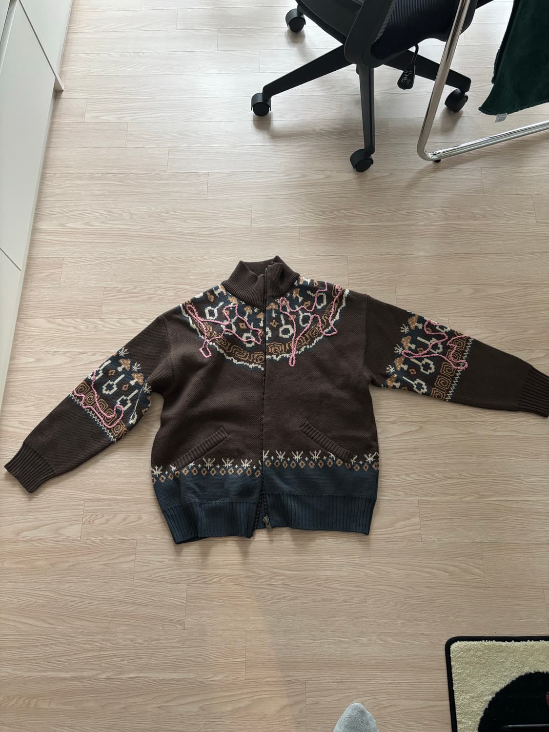 P.A.M. 니트집업 상품이미지1