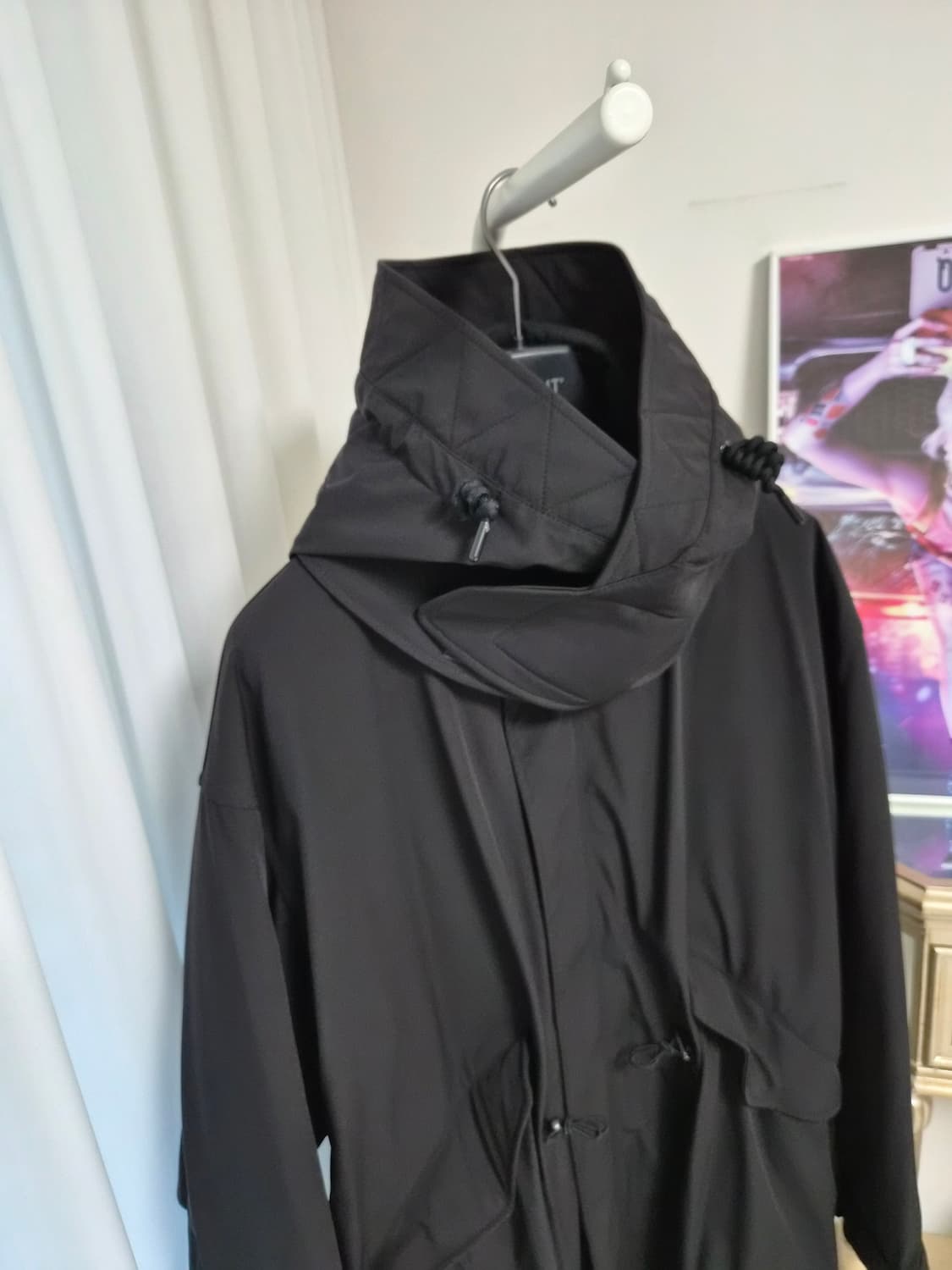 이로 IRO 남성 블랙 MADELEINE 디테쳐블 피쉬테일 점퍼 상품이미지3