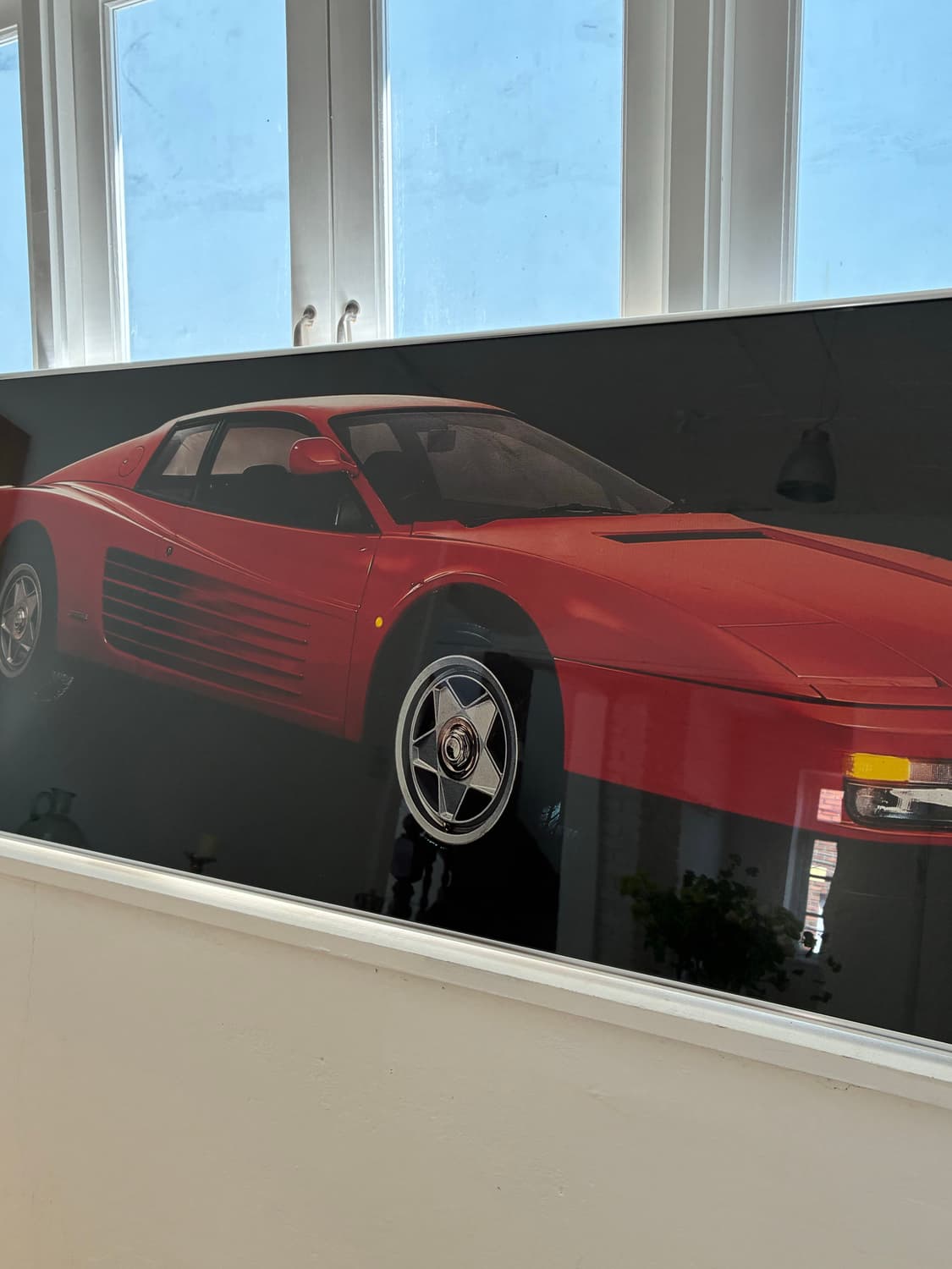 Vintage 1987 Ferrari Testarossa poster 상품이미지7