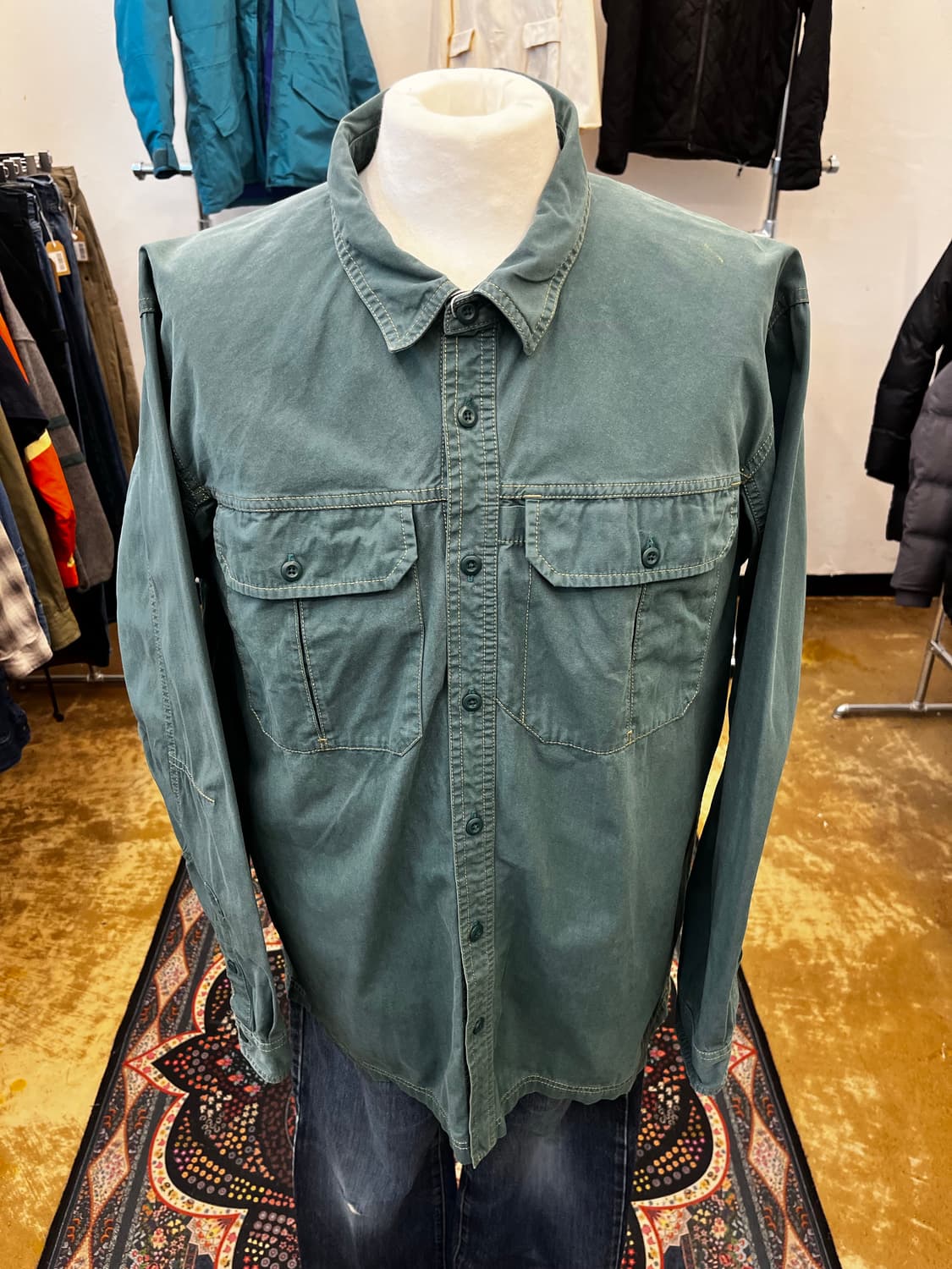 파타고니아 오가닉 코튼 더블 포켓 셔츠 상품이미지2