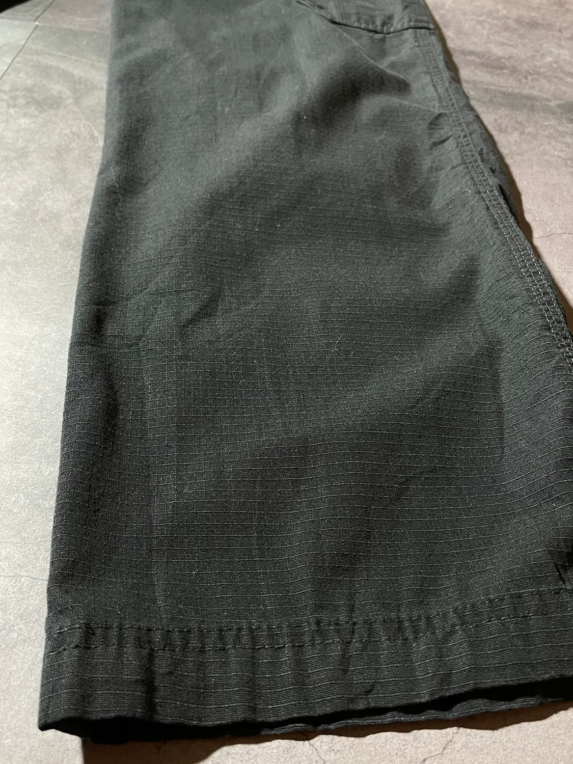 CARHARTT 칼하트 빈티지 하프밴딩 블랙 카고 팬츠 상품이미지5